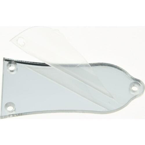 KAISH Mirror Plastic LP Guitar Truss Rod Cover 3 Holes Fits Epiphone Style Les Pauls