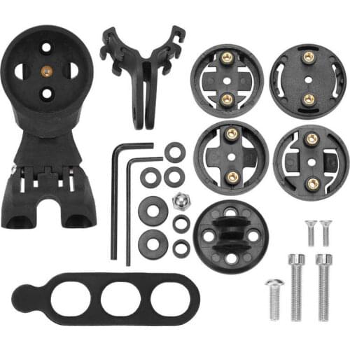 Bicycle Computer Extension Bracket with Camera Holder Bike Stopwatch Mount Bracket Odometer Rack for Garmin/Bryton/Wahoo/Gaint