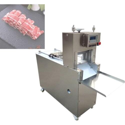 Sell CNC single cut lamb roll machine pork lamb beef stainless steel lamb roll slicer meat cutter100-150kg