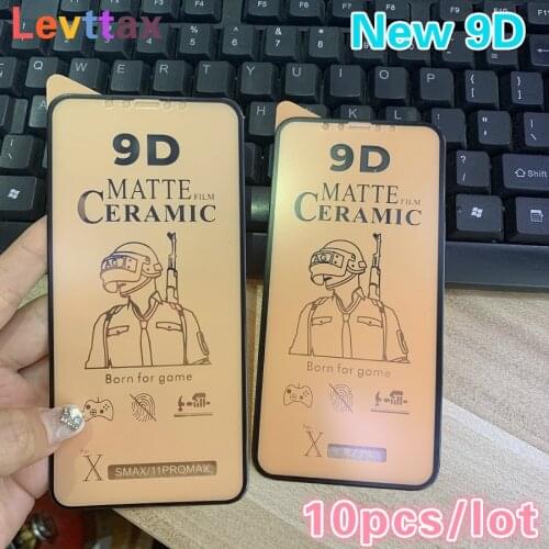 10Pcs 9D Soft Ceramics Film For iPhone X 8 7 6 6S Plus SE2 Full Glue Cover Screen Protector For iphone 12 Mini 11 Pro XS Max XR