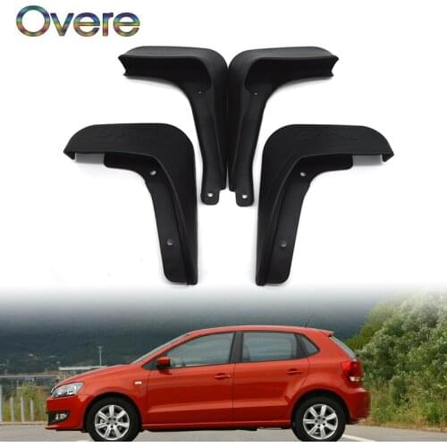 Overe Car Front Rear Mudguard For Volkswagen VW Polo Mk5 6R 2010 2011 2012 2013 2014 Accessories Mudflap Car-styling 1Set Fender