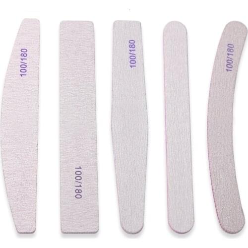 Professional 1PC Nail File Block Buffer Pedicure Manicure Gel Polisher Double Side Sanding Buffer Block Polishing File Nail Tool