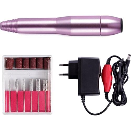 EU/US Plug Portable Electric Nail Polisher Kit Professional Manicure Machine Excellent Powerful Motor with Strong Power