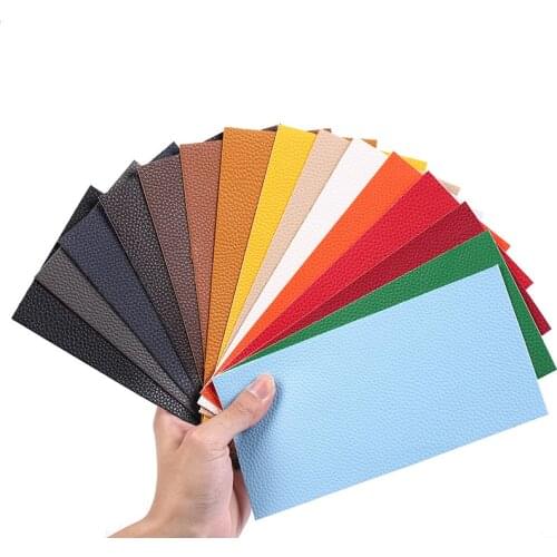 20cm*10cm 16 colors Free Cutting DIY Self Adhesive Patch No Ironing Self Adhesive Stick On PU Sofa Clothing Repairing