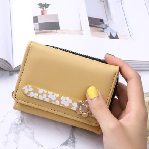 Cute Mini Coin Purse Zipper Hasp Card Holder for Women Fashion Soft Leather Short Money Bags Small Wallets carteras para mujer