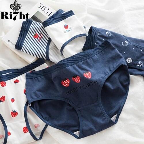 Panties for Women Girls Underwear Cotton Panties Cute Briefs Sexy Lingerie Cueca Calcinhas Underpant Female Plus Size Panty