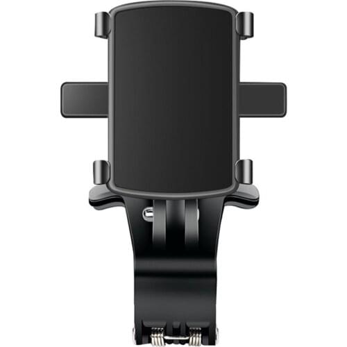 Universal Car Phone Holder Dashboard Cell Phone Car Holder Rear View Mirror Sun Visor Baffle Mobile Phone Mount Clip Car Gadgets