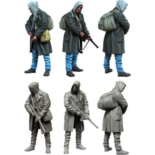 1/35 Stalker, Resin Model Soldier GK, Unassembled and unpainted kit