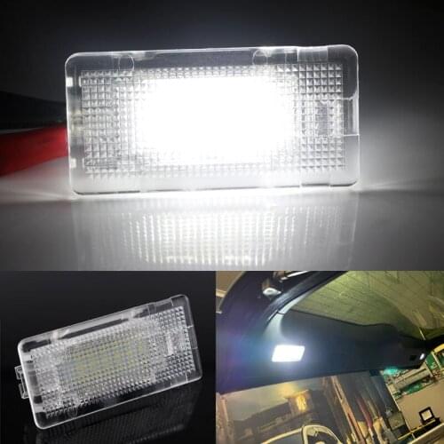 1PC Led Footwell Luggage Compartment Trunk Interior Light Glove Box Lamp For BMW 1 3 5 6 7Series E39 E46 E60 E90 F01 F02 F03