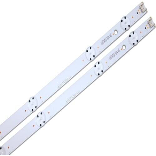 10pcs x 32inch LED Backlight Strip for LG 32LH604V NC320DUE 32lh6047 32LH60_FHD SSC_32inch_FHD_REV01_151102 615mm 7-LEDs