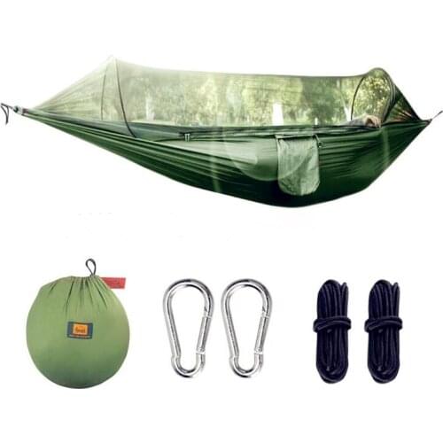 2018 New Outdoor anti-mosquito hammock swing Multipurpose aerial tent quick open Tunnel shape Combined camping tents