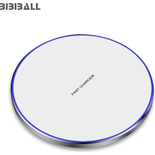 Qi Wireless Charger for iPhone X XR XS 8 USB wirless Charging for Samsung S10 Xiaomi Huawei 9T honor 10 9 8phone Qi charger pad