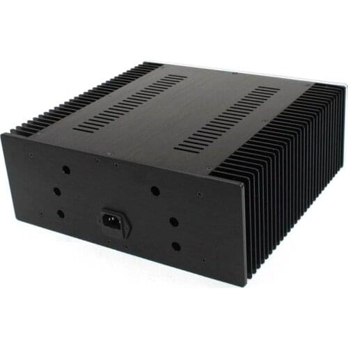 KYYSLB Amplifier Case WA76 All Aluminum Home Amplifier Chassis Class A Amplifier Case AMP Enclosure Case DIY Box
