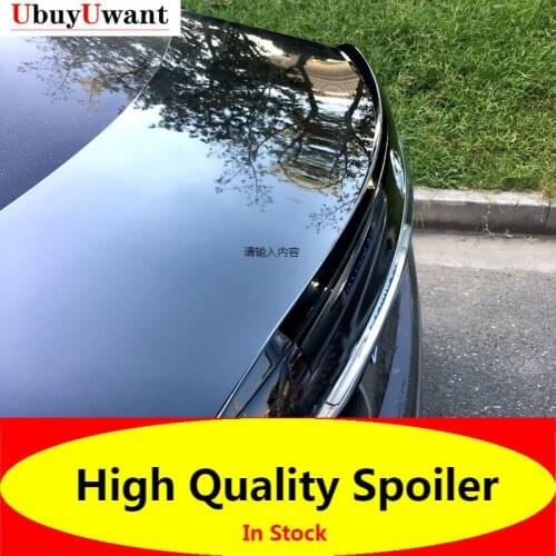 For Mercedes-Benz W213 E-class 2017 2018 2019 Spoiler ABS Primer Color Car Rear Trunk Wing Spoiler For W213
