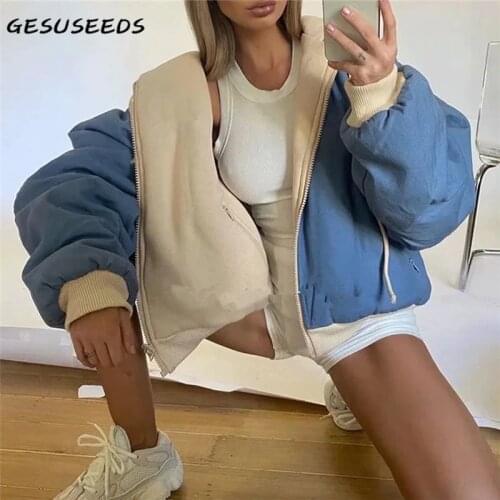 Gesuseeds Oversized Women's Down Jackets