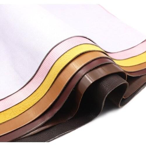 Grain Leather Vegetable Tanned Leather Genuine Leather Cowskin Leather DIY Handmade Shoes Wallet Bag Leather Craft Fabric