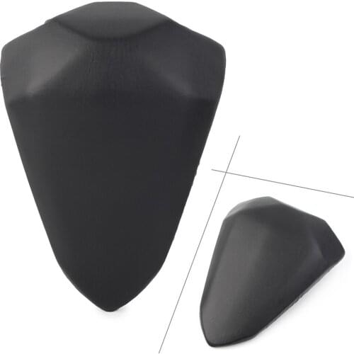 Motorcycle Rear Seat Cover Fairing PU Leather For Ducati Panigale V4 V4S V4R 2018 2019 2020 Black