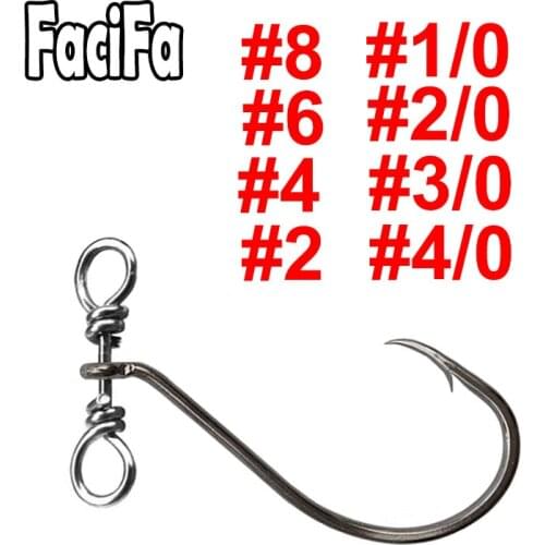 20pcs Long Shank Down shot Rig Hook Drop Shot Hook Wide gap Worm Hook Swivel Fishing Hook for Soft Lure Bass Fishing