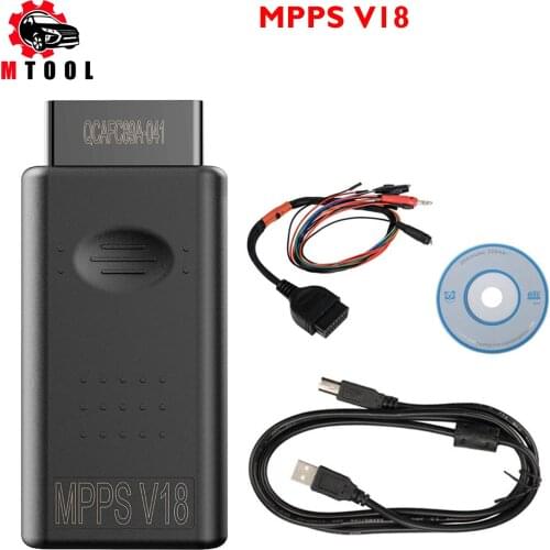MPPS V18.12.3.8 MAIN + TRICORE + MULTIBOOT with Breakout Tricore Cable Car Tool ECU Chip Tuning Tool