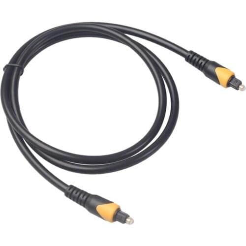 Fiber Audio Cable,Spdif to Slink Fiber Decoder Tv Square Mouth Optical Fiber Audio Cable Is Suitable for Power Amplifier