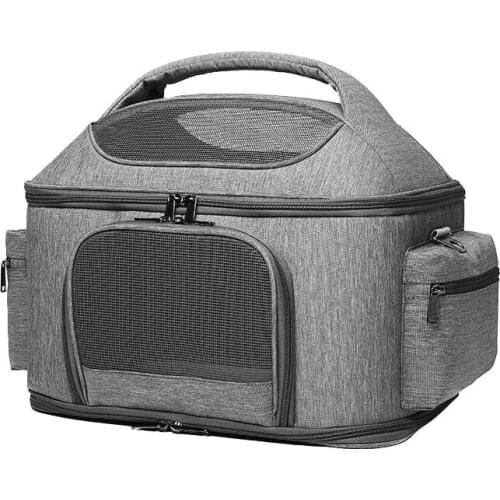 High Quality Adjustable Pet Carrier Durable Cat Handbag Breathable Pet Foldable Carrier Travel Bag For Small Or Medium Animal