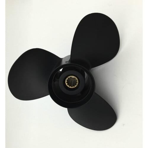 12 1/2x9 for 35hp-50hp BRP propellers 13 tooth spline aluminum propellers BRP boat accessories marine propellers
