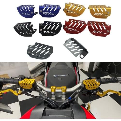 SEMSPEED Motorcycle CNC ADV150 Front Fluid Brake Oil Reservoir Cup Cap Tank Cover For Honda adv150 ADV 150 2019 2020 Accessories
