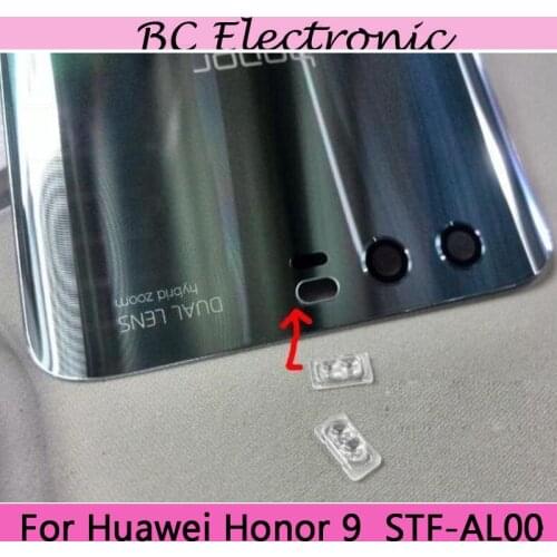 1 Set Replacement Back Flash light Flashlight lamp glass lens and cover For HUAWEI Honor9 Honor 9
