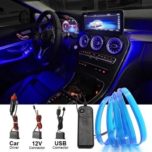 LED Strip Neon Sign El Flexible Wire Soft Tube Lights Led Neon LightUnder Car Sign Christmas Anime/Body Woman/Rooms Rope Light