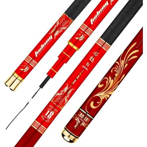 4H-6H-8H Taiwan Fishing Rod Ultra-Light Superhard 28 Tone to 19 Tone Carp Fishing Rod 2.7M-4.5M-5.7M-7.2M Long Fishing Rod