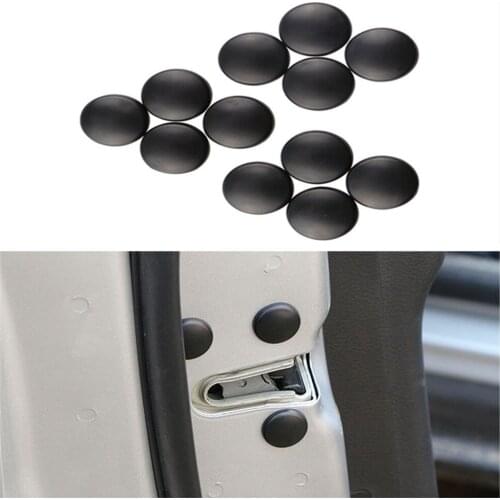 Carmilla Car Door Lock Screw Protector Cover for Mitsubishi Asx Outlander Lancer EX Pajero Evolution Eclipse Grandis Accessories
