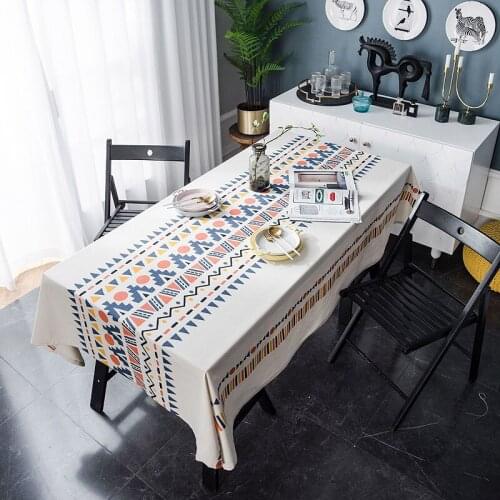 Tafelkleed Tablecloth Decorative Table Cloth Cotton Linen Coffee Tablecloth Dining Table Cover For Kitchen Home Decor