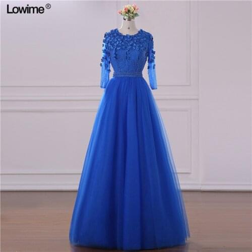 Actual Image Muslim Formal Evening Party Prom Dress Dubai Turkish Arabic Evening Dresses Gowns Abendkleider Galajurk 2018