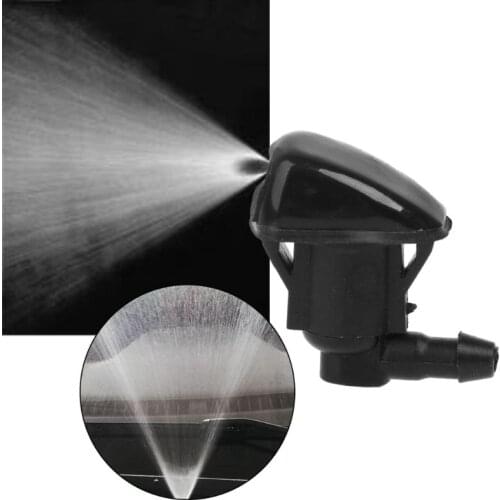 2Pcs Car Windshield Washer Wiper Water Spray Nozzle Fit For Jeep 2007 2008 2009 2010 2011