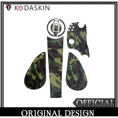 KODASKIN Motorcycle 3D Camouflage Tank Pad Sticker Decal Emblem GRIPPER STOMP GRIPS EASY for DUCATI SCRAMBLER