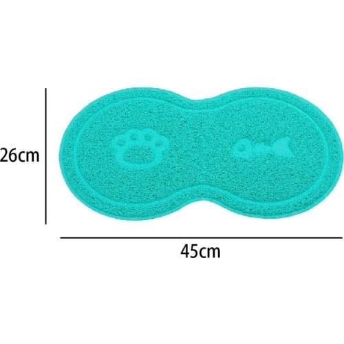 Cat Litter Mat Pet Feeding Bowl Placemat Dog Cat Water Food Dish Tray Waterproof Pet Feeder Cushion Cat Bed Matress Sleeping Mat