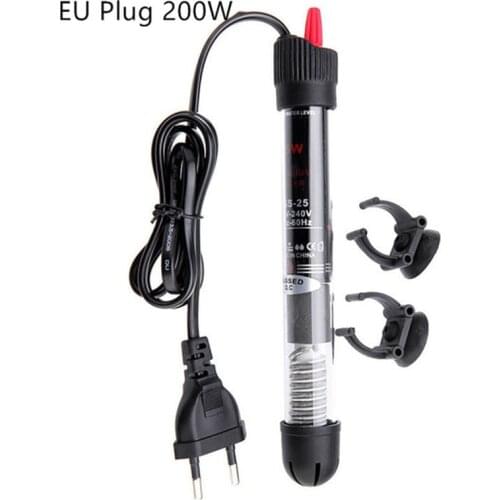 Aquarium Heater Heating Rod Automatic EU Plug High Temperature Resistance Waterproof Fish Tanks 25W/50W/100W/200W/300W