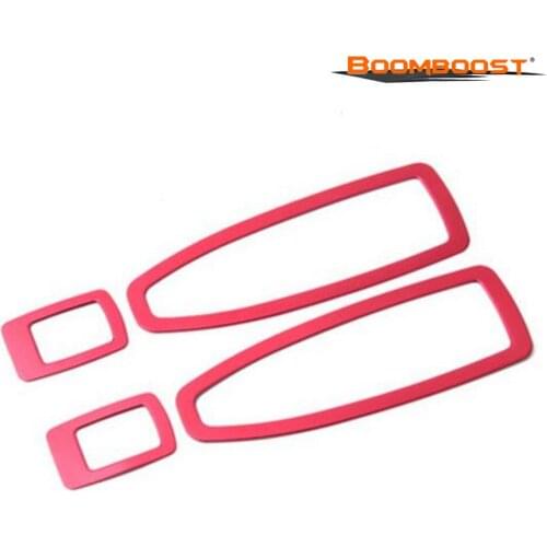 Interior Stainless Steel Car Door Window Switch Lift Panel Trim Cover 4pcs For BMW 3 Series F30 320i 328i 2013 2014 2015 16