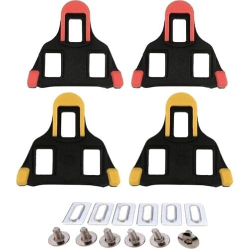 Useful Riding Shoe Splint Group Bicycle Self-locking Pedal Cleat Riding Splint Group Lock for Road Cycling Group Sport Bicycle