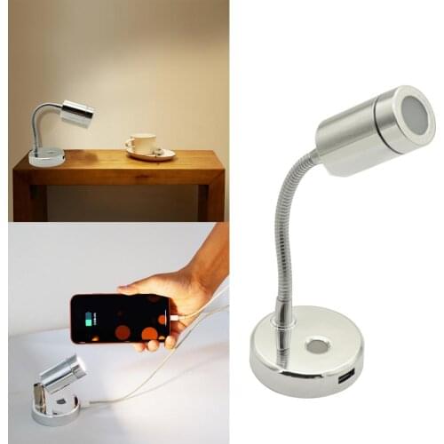 Boat Interior LED Reading Spot Light Wall Lamp For Caravan RV Van Camper 10-30V