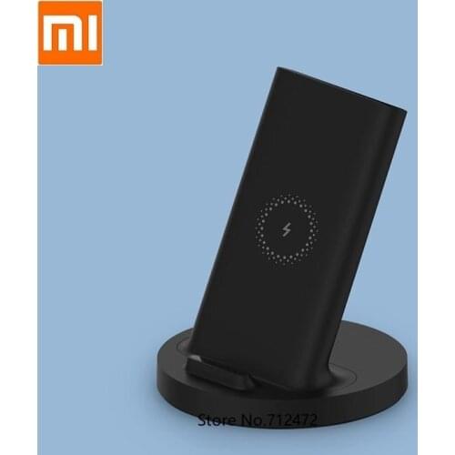 Youpin Vertical Wireless Charger 20W Max Universal Fast Charge for Apple Samsung Smartphone Mi 9 Flash Charging