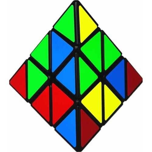 YJ cubes 3x3x3 pyramid cube 3x3x3 puzzle magic cube 3x3 speed cubes Triangle cube profissional educational toys for children