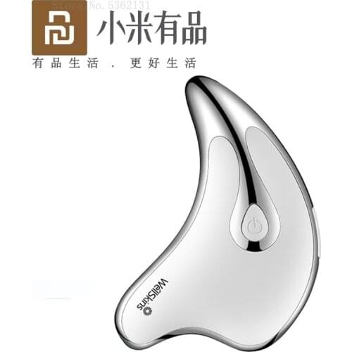 Youpin Wellskins Micro Current Intelligent Lifting Scraping Massager Firming Facial Contours Skincare Gadgets Beauty Instrument