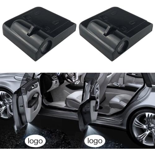 1PCS Wireless Car Led Door Welcome Laser Projector Logo Ghost Shadow Night Light Car Courtesy Lamp Car Accessories kit for BMW