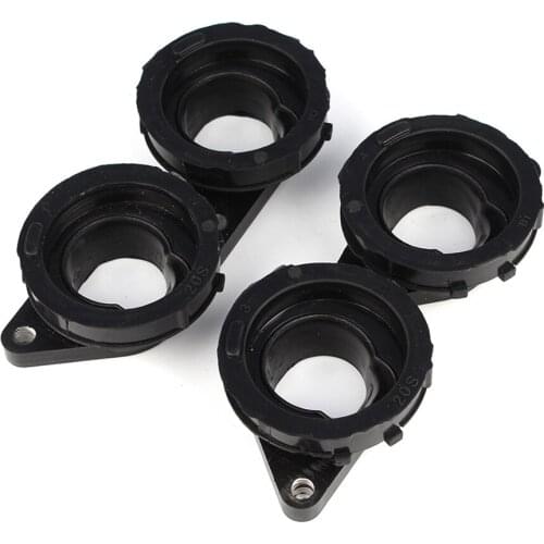 2pcs Motorcycle Carburetor Joint Intake Manifold Boot Set For Yamaha XJ6 FZ6R 2009 2010 2011 2012 2013 2014 2015 2016 2017