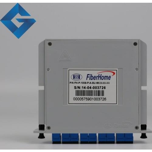 2/PCS a lot F H SC UPC PLC 1X8 Single mode splitter Fiber Optical Box FTTH PLC Splitter 1x8 with SC/UPC connector