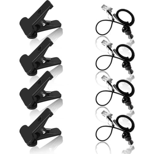 8Pcs Photography Spring Clips And Side Clamps Fixed Backdrop Muslin & Green Screen For Background Stand For Photo Studio Vedio
