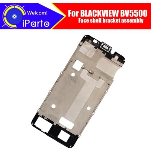 BLACKVIEW BV5500 100% New Original Front Face shell bracket assembly + earpiece Repair Accessories for BV5500 Mobile Phone