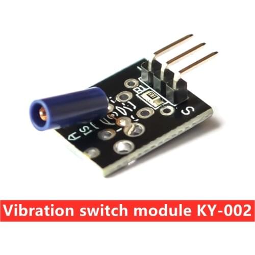 SW-18015P Small current trigger vibration switch sensor module KY-002 switch module 12V