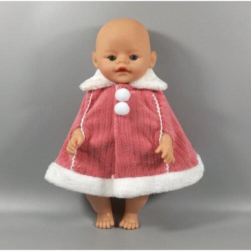 Happy Elfin 3 style Hot Sale Baby New Born Doll Accessories 43cm Boy Girls Shawl Doll Clothes For Girl Birthday Gift 029